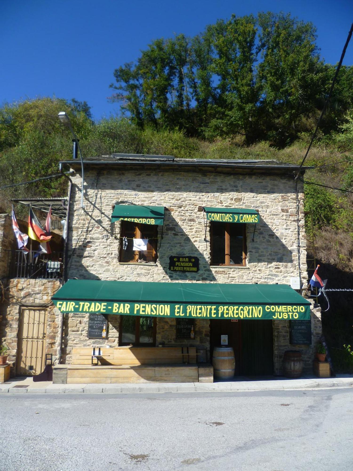 Hostal El Puente Peregrino Trabadelo Exterior foto